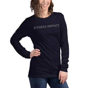 Fitness Impact Long Sleeve Fashion Tee - Impact Performance Club