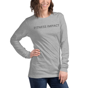 Fitness Impact Long Sleeve Fashion Tee - Impact Performance Club