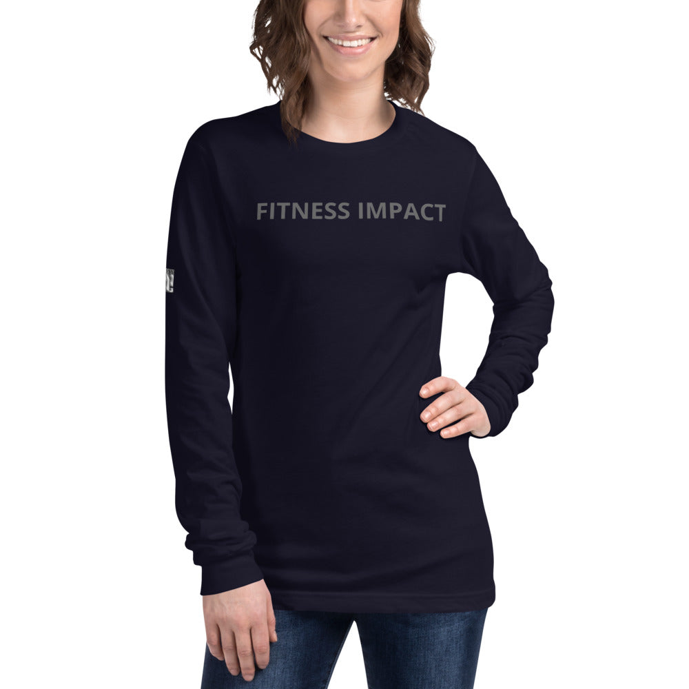 Fitness Impact Long Sleeve Fashion Tee - Impact Performance Club