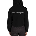 Women's Fashion Fitness Impact Crop Hoodie - Impact Performance Club