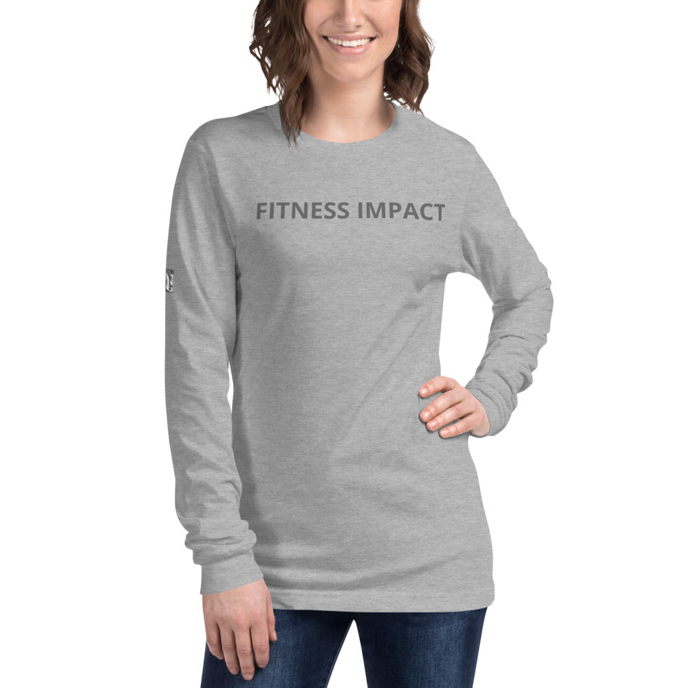 Fitness Impact Long Sleeve Fashion Tee - Impact Performance Club