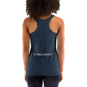 Women's Its Just Work Racerback Tank - Impact Performance Club